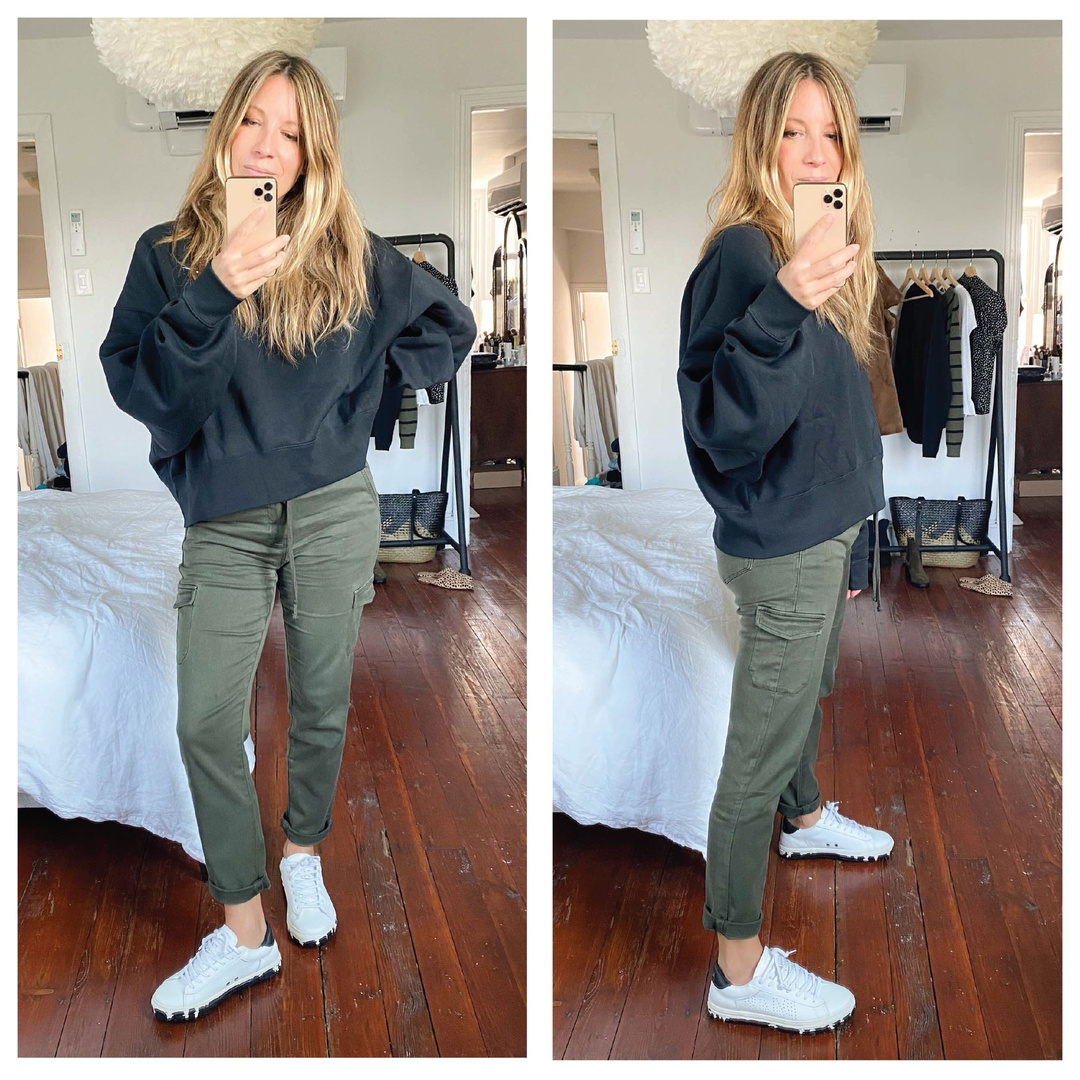 Olive Green Nike Pants Outfit