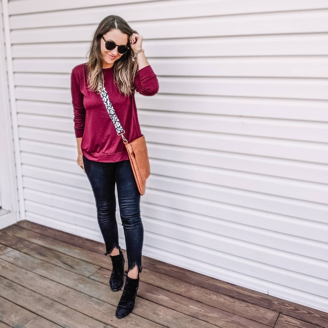 Look by FigAndRoses featuring Vegan Messenger Bag (available in Black, Camel, Grey & Navy)- STRAP NOT INCLUDED