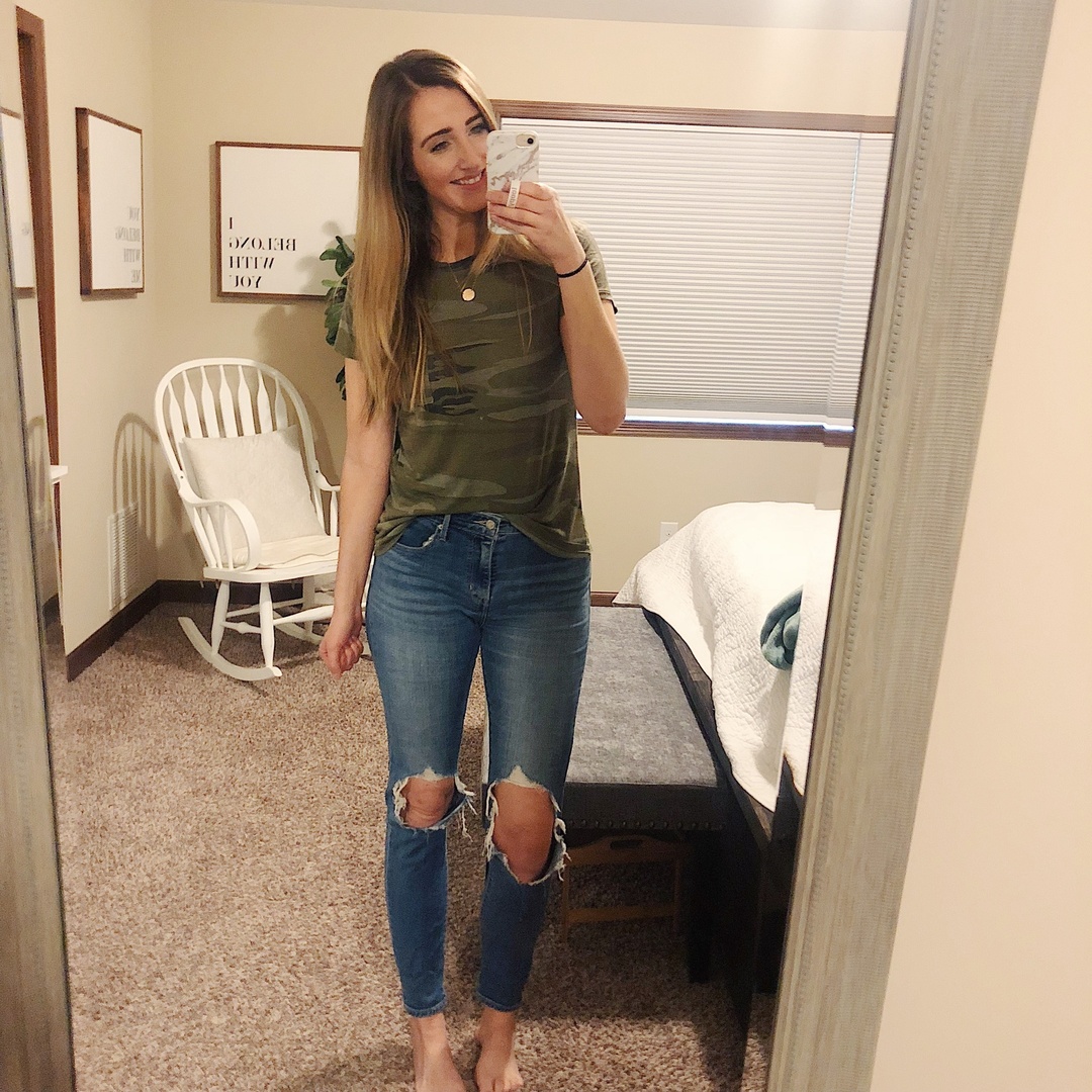 Fashion Look Featuring Birkenstock Sandals and Levi's Distressed Jeans ...