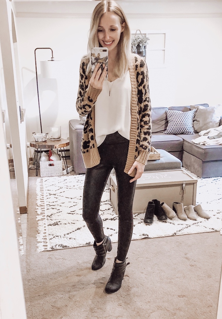 Fashion Look Featuring Wild Fable Leggings and H&M Tops by