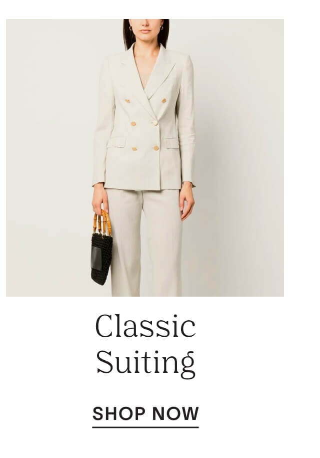 Shop Classic Suiting