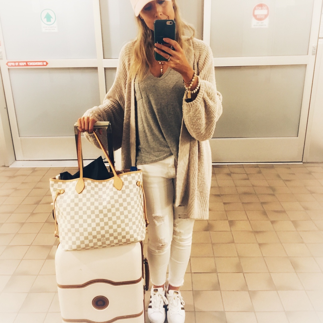 Fashion Look Featuring Louis Vuitton Tote Bags and Delsey Rolling Luggage  by foxydogstyle - ShopStyle