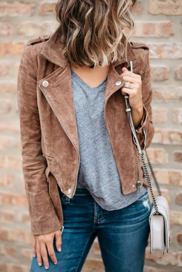 Fashion Look Featuring Blank NYC Plus Size Jackets and AG Jeans Ankle ...