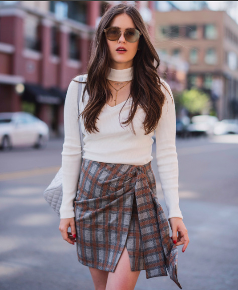 Fashion Look Featuring 525 America Sweaters and Urban Outfitters Mini ...
