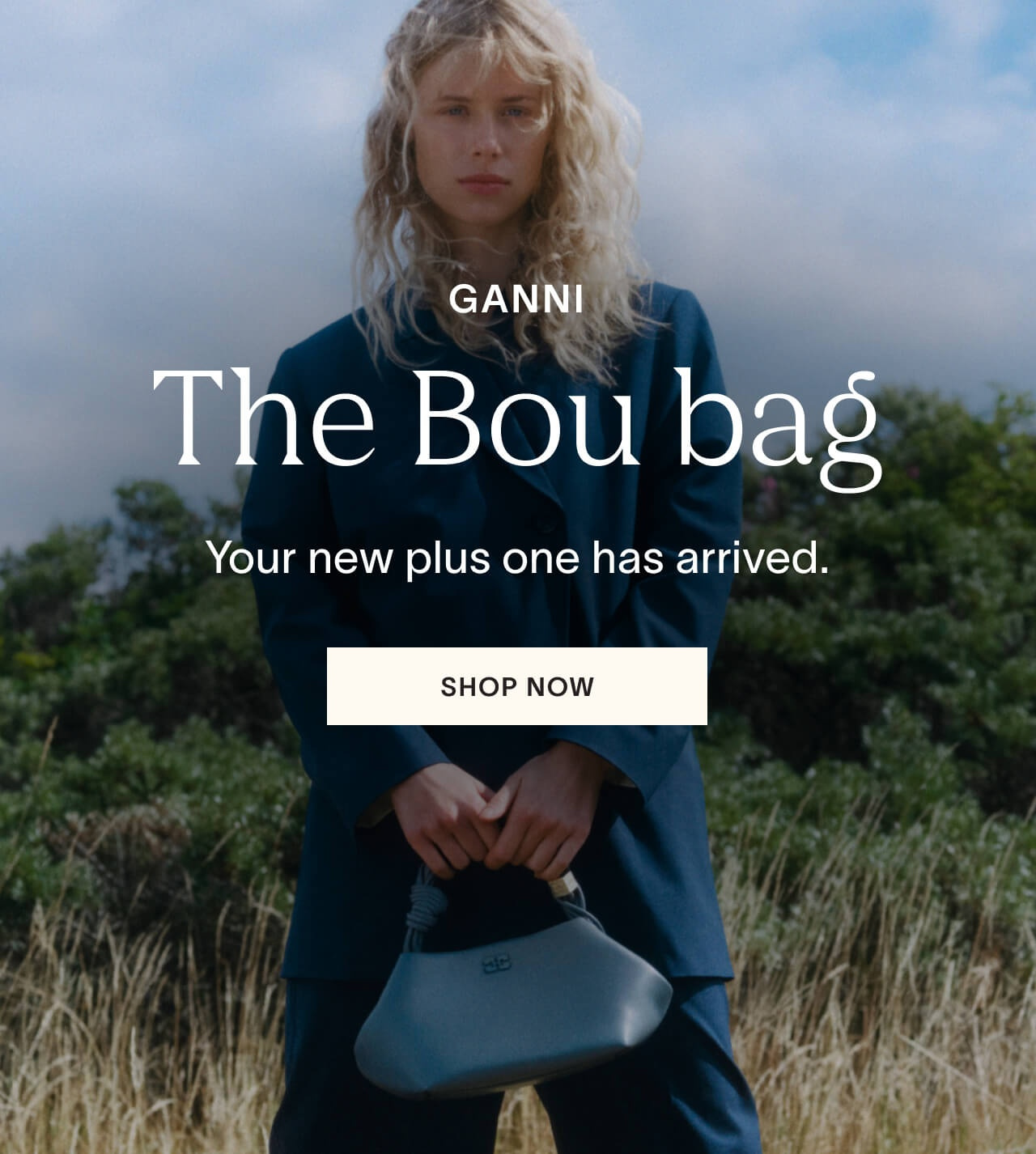 The Bou bag: Your new plus one has arrived from Ganni.