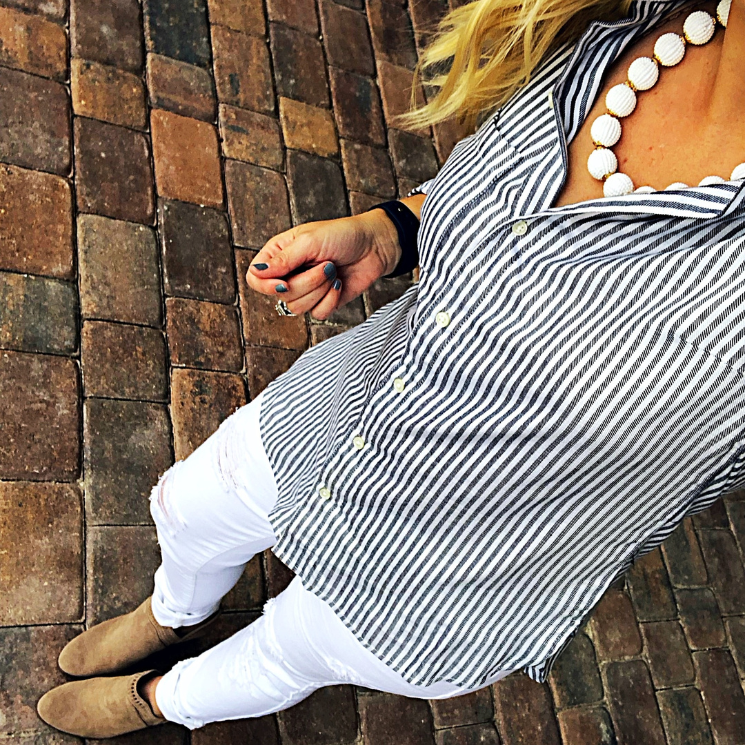 Fashion Look Featuring Old Navy Petite Tops and Old Navy Petite Jeans