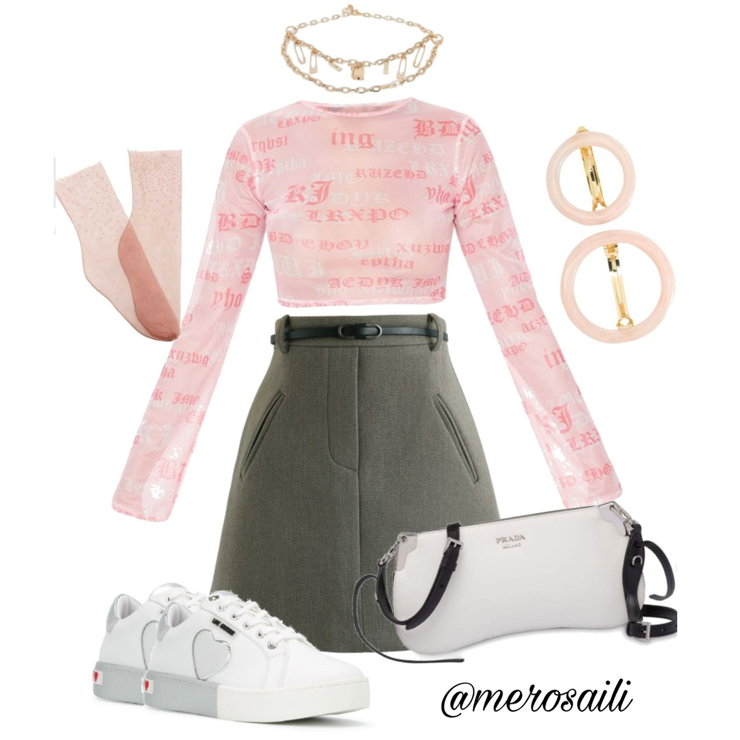 Fashion Look Featuring Love Moschino Sneakers & Athletic and Madewell ...