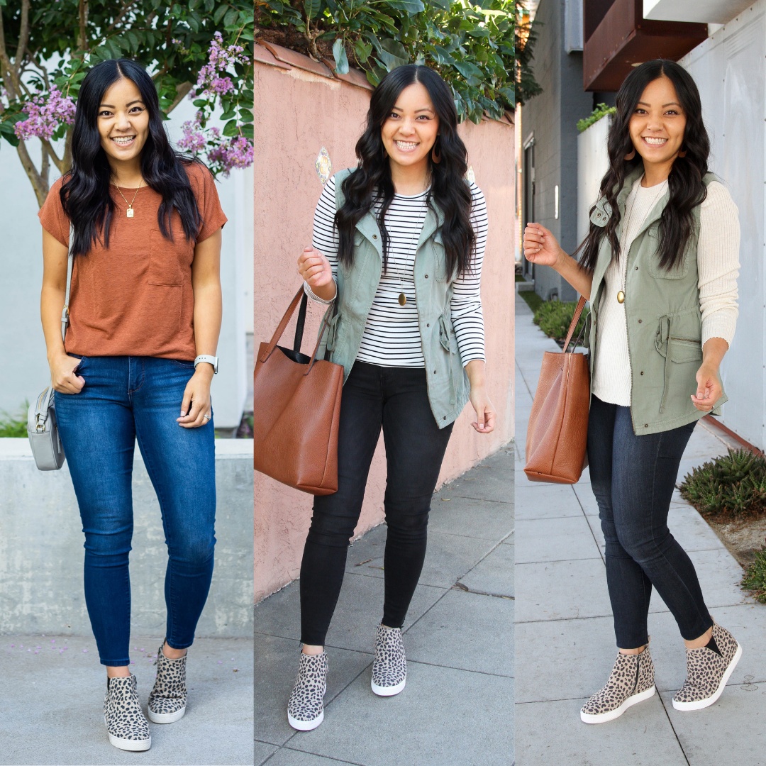 Fashion Look Featuring Caslon Sneakers & Athletic Shoes and
