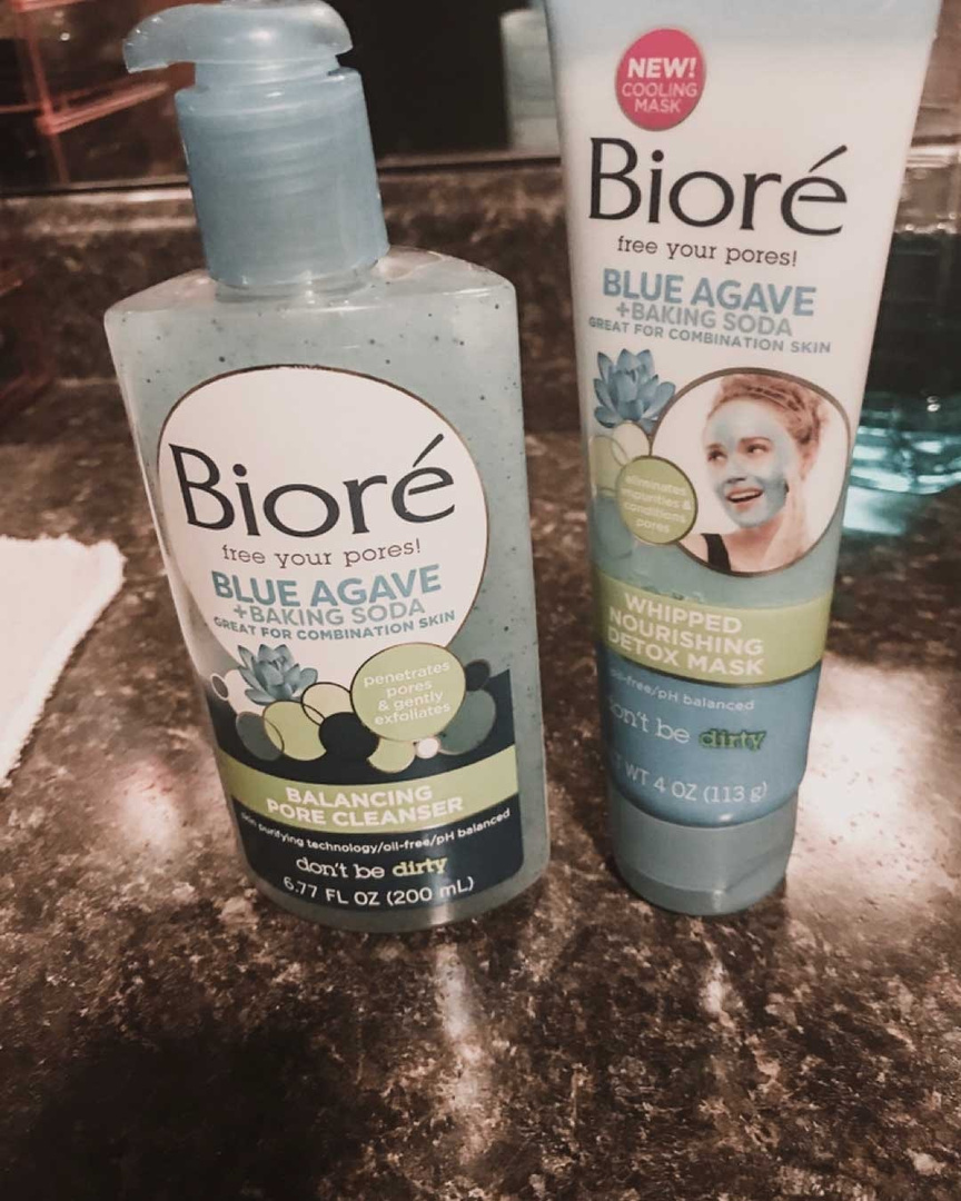 biore baking soda liquid cleanser