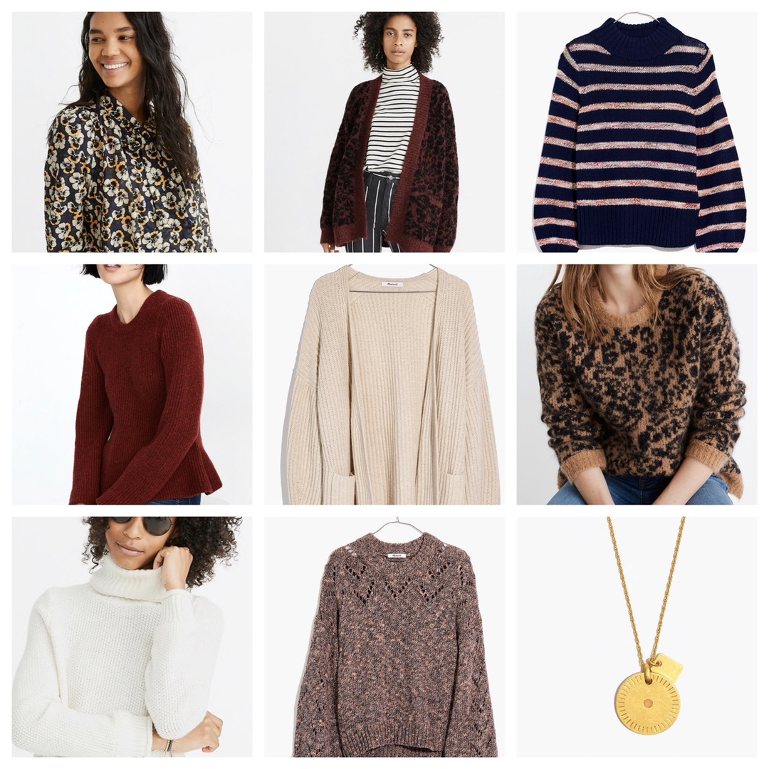 madewell redford cardigan sweater