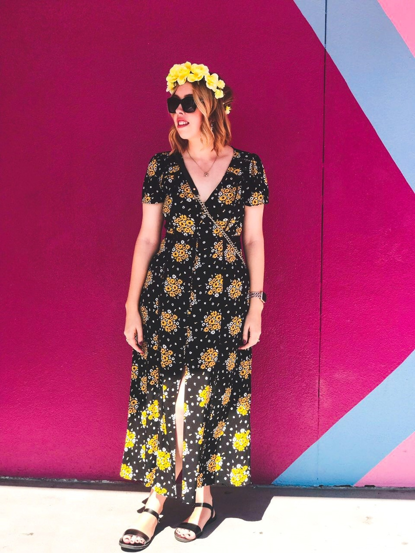 Look by elleandmimi featuring Forever 21 Floral Braided Headband
