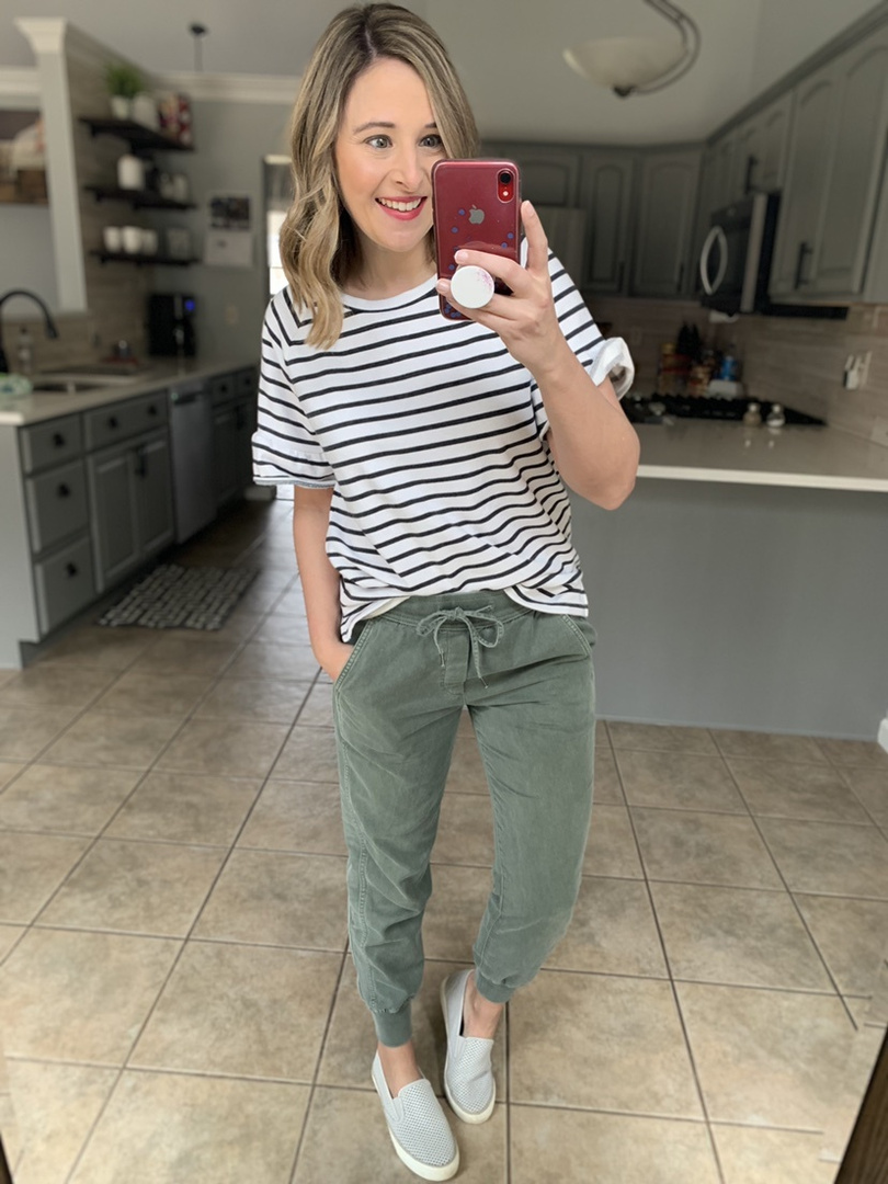 old navy ruffle sweatshirt