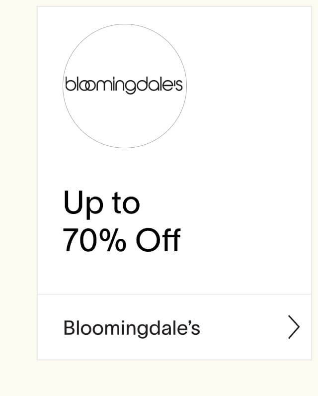 Shop Bloomingdale's