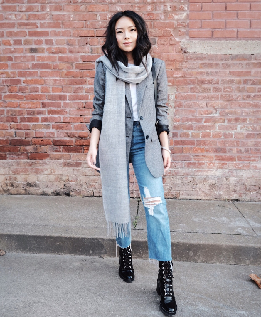 Fashion Look Featuring Everlane Blazers and Topshop Accessories by ...