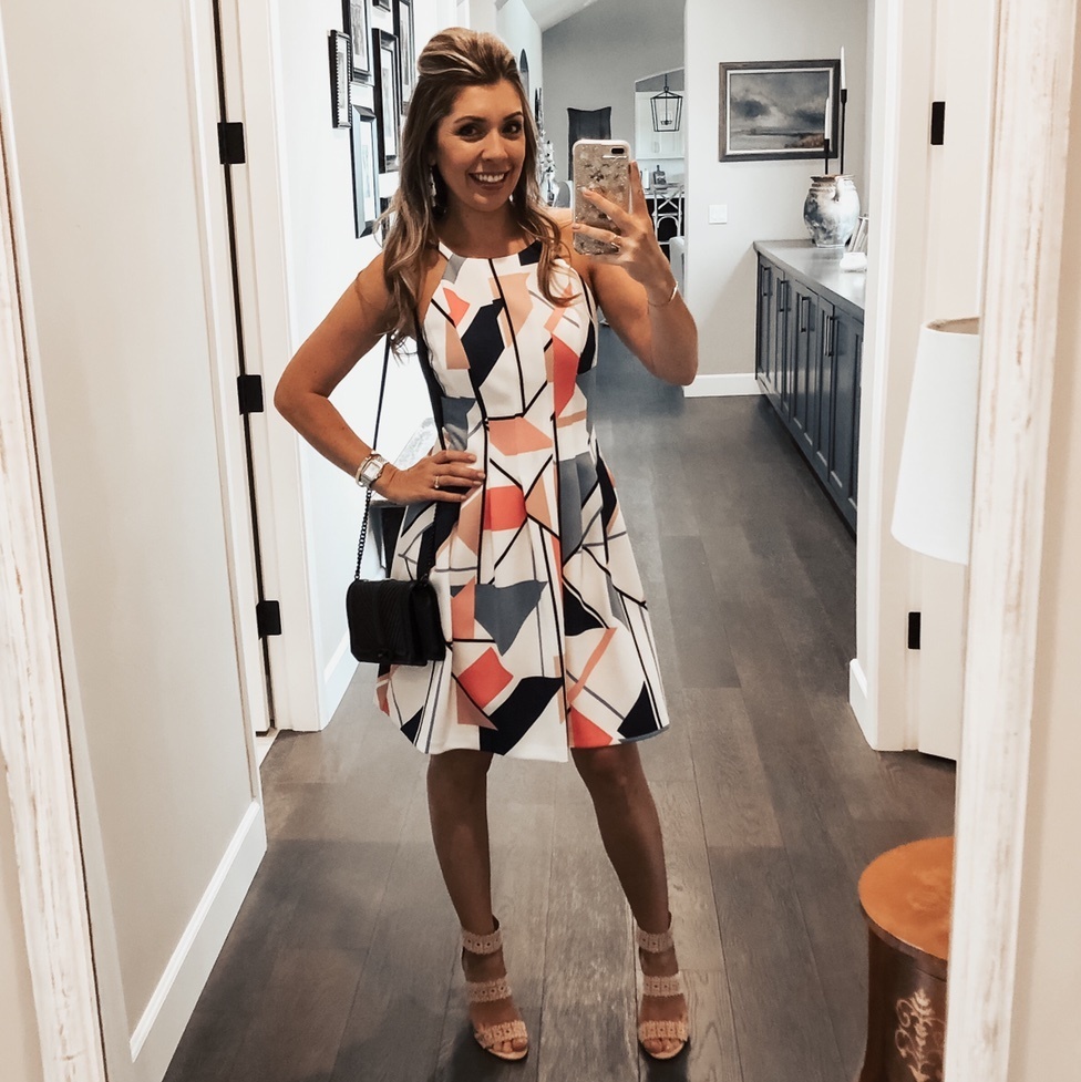 Fashion Look Featuring Vince Camuto Dresses and Vince Camuto