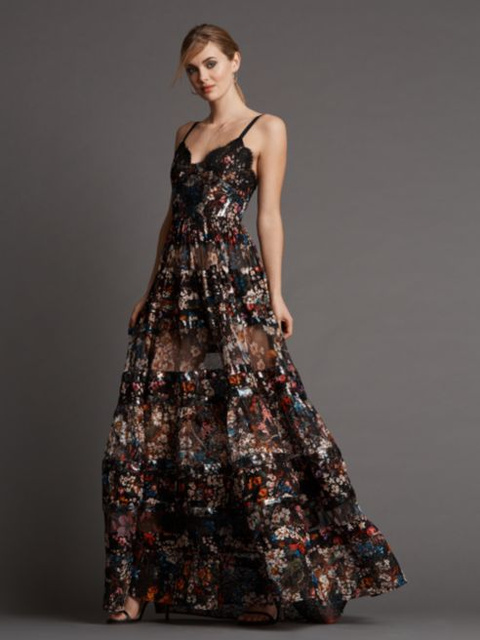 elie saab floral dress