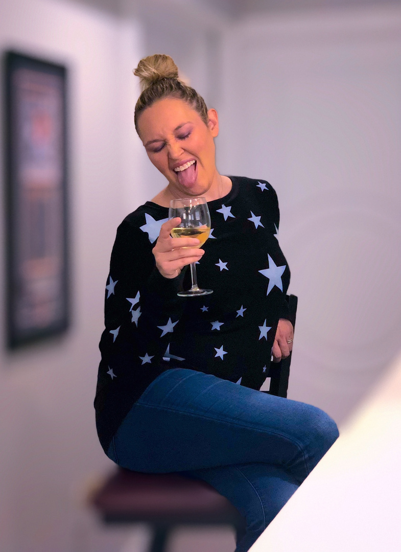 Look by Totally Tash featuring Topshop Brushed Star Print Sweatshirt