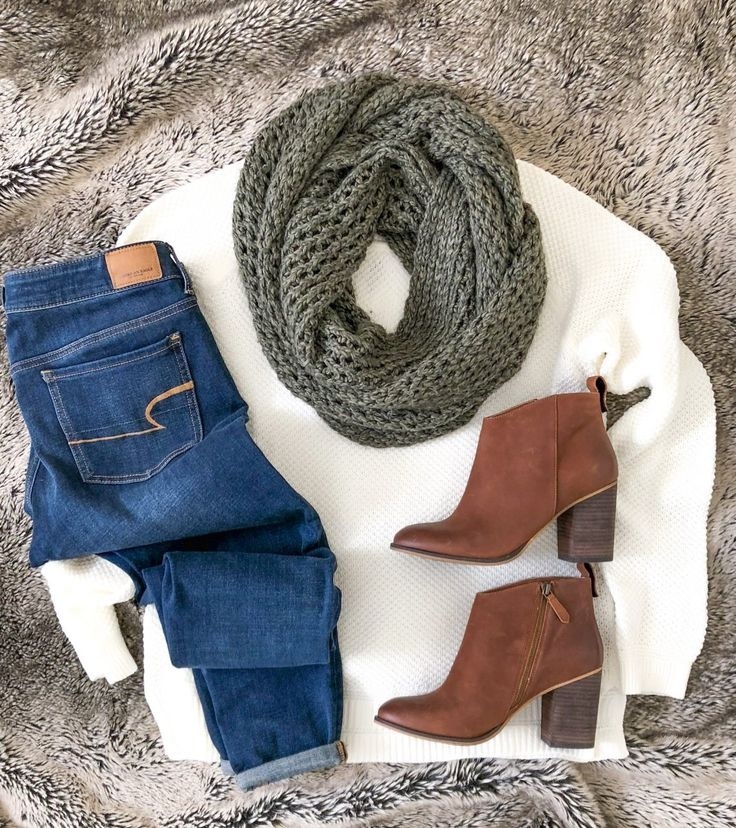Fashion Look Featuring Ardene Scarves & Wraps and boohoo Sweaters by ...