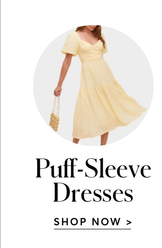 PUFF SLEEVE DRESSES