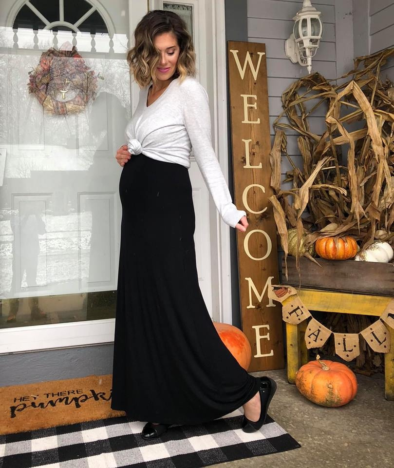 abound knit maxi dress