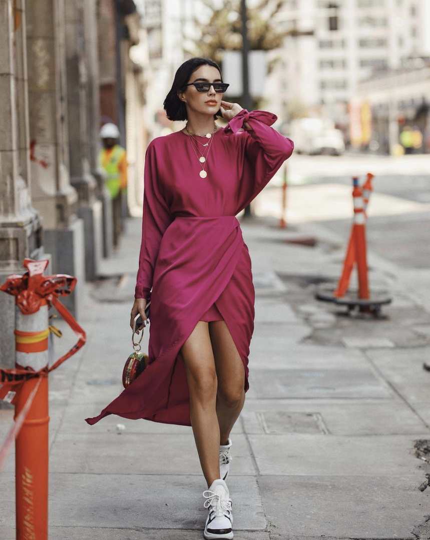 New haul on my YouTube channel w/ where I got this dress and other fall favorites #SummerStyle #ShopStyle #WearToWork #WeekendLook #TravelOutfit #BirthdayParty #shopthelook #MyShopStyle #DateNight #OOTD #BlackTieLooks #SpringStyle #asos #maxidress #hotpink #Magenta