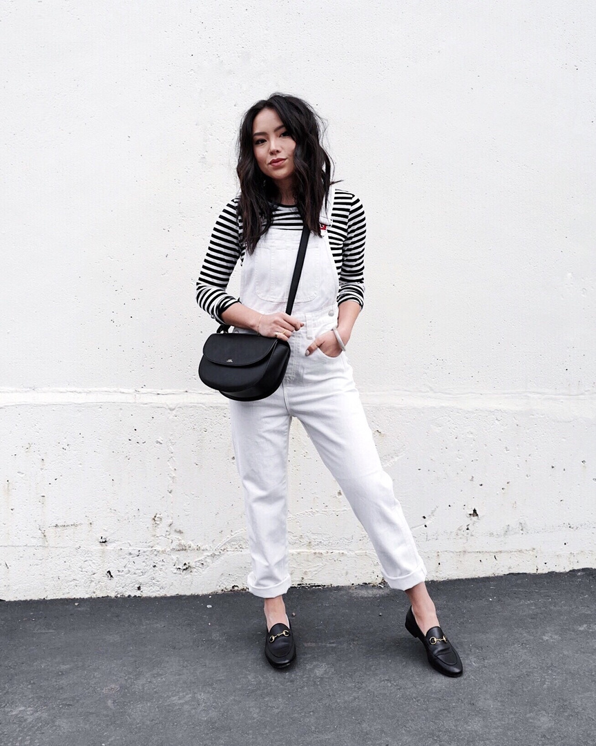 madewell straight leg overalls