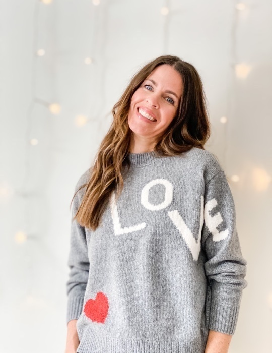 lou and grey love sweater