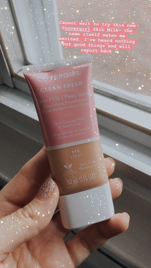 covergirl silk milk foundation