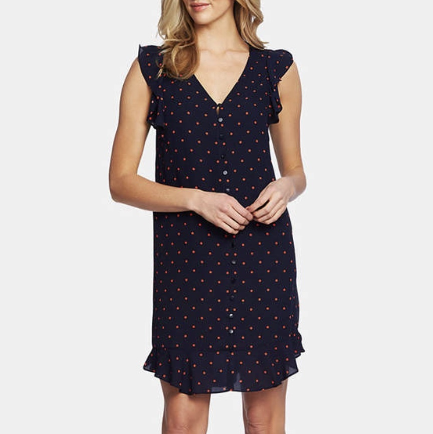 cece polka dot dress