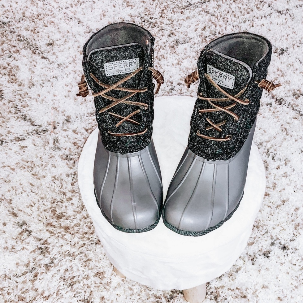 sperry saltwater rain boot