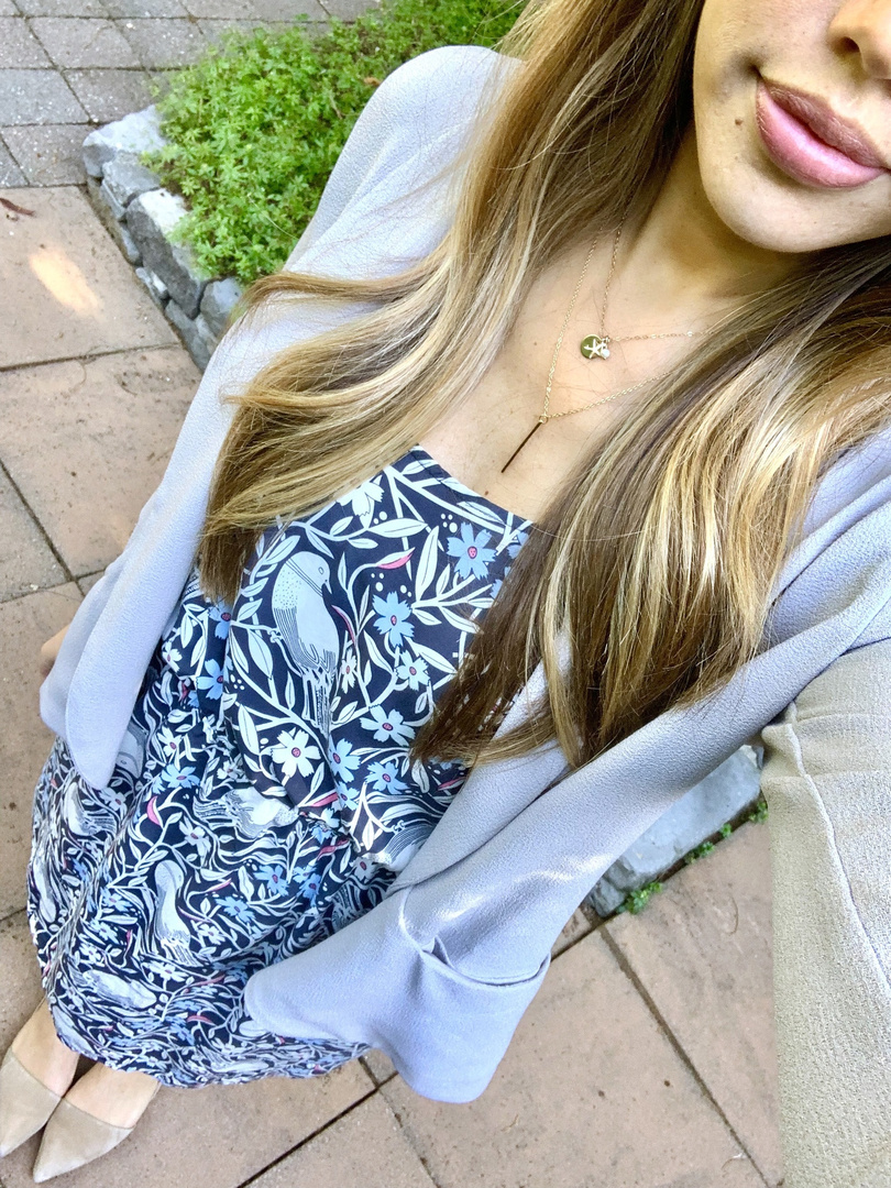 lush crepe blazer