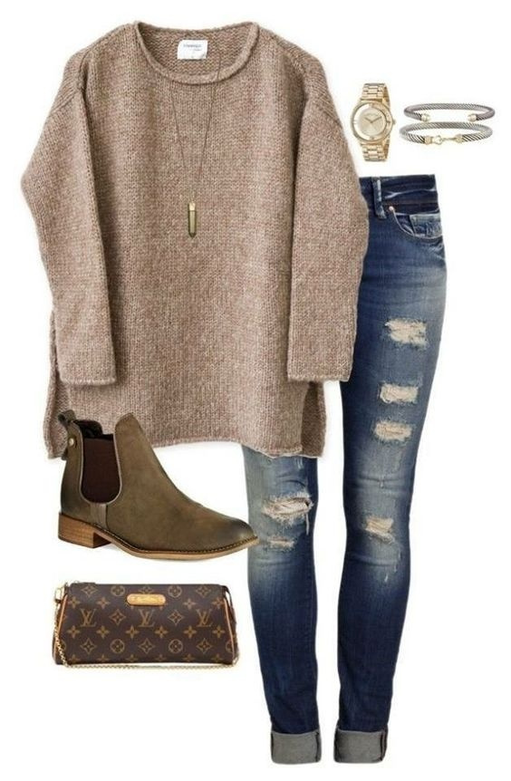 Fashion Look Featuring Chelsea28 Sweaters and MANGO Sweaters by ...