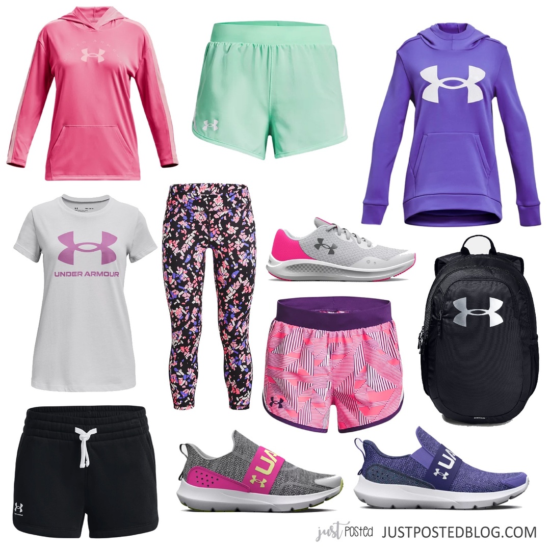 Look by Just Posted featuring Girls' UA Tech™ Graphic Hoodie
