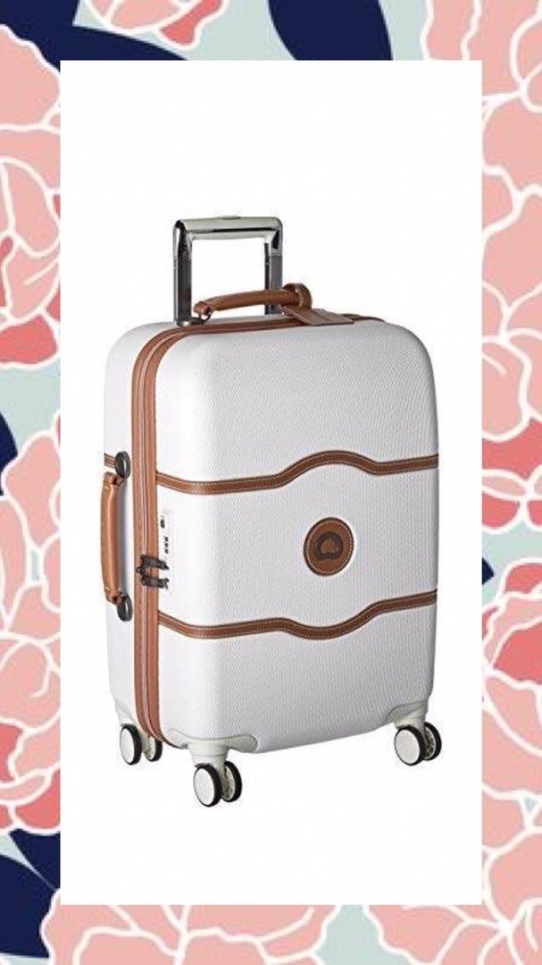 delsey champagne luggage