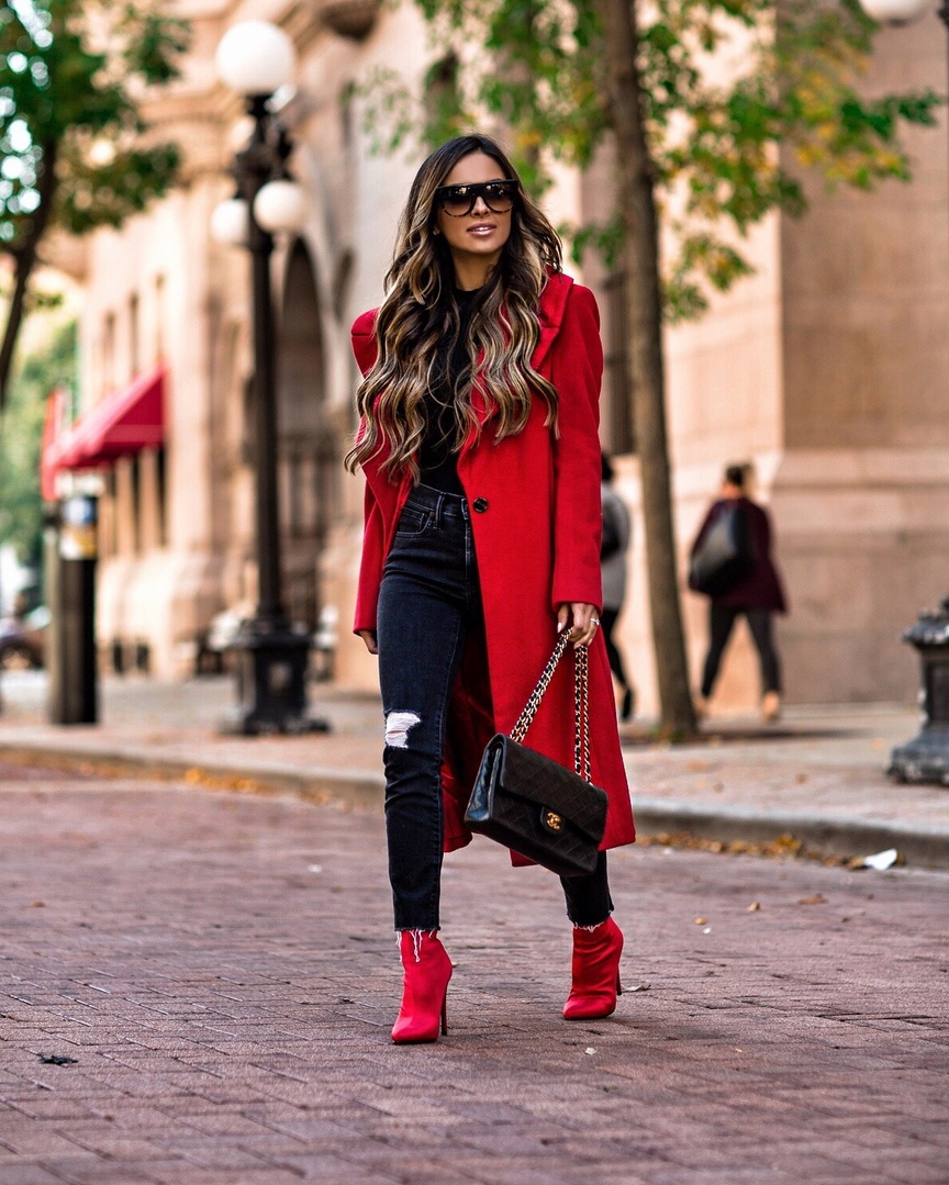 Fashion Look Featuring KENDALL + KYLIE Coats and Steve Madden Boots by ...