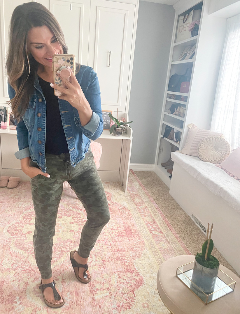 Look by Just Posted featuring Kut from the Kloth Amelia Denim Jacket