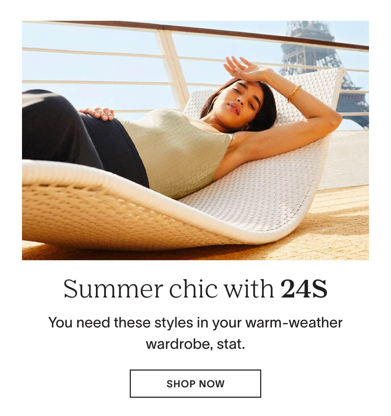 Shop summer chic with 24S