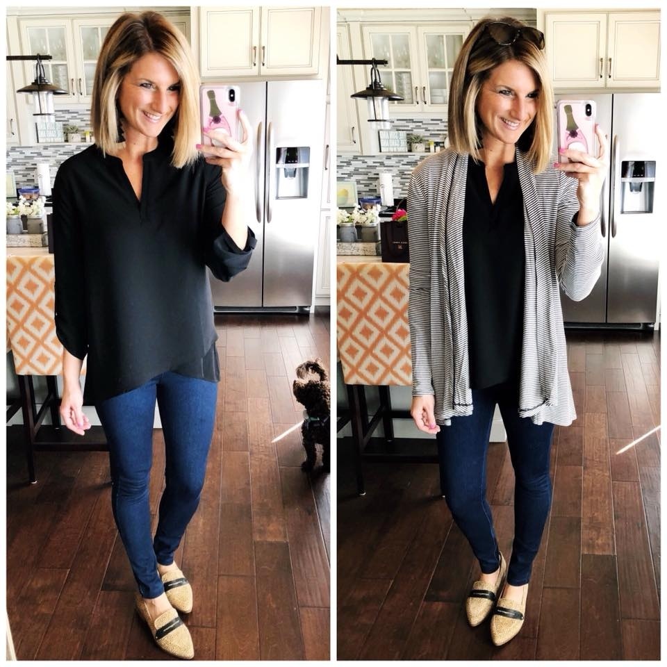 Fashion Look Featuring Gibson Petite Tops and Liverpool Skinny Jeans by ...