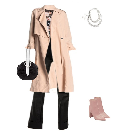 Fashion Look Featuring AllSaints Coats and Rebecca Minkoff Long Sleeve ...