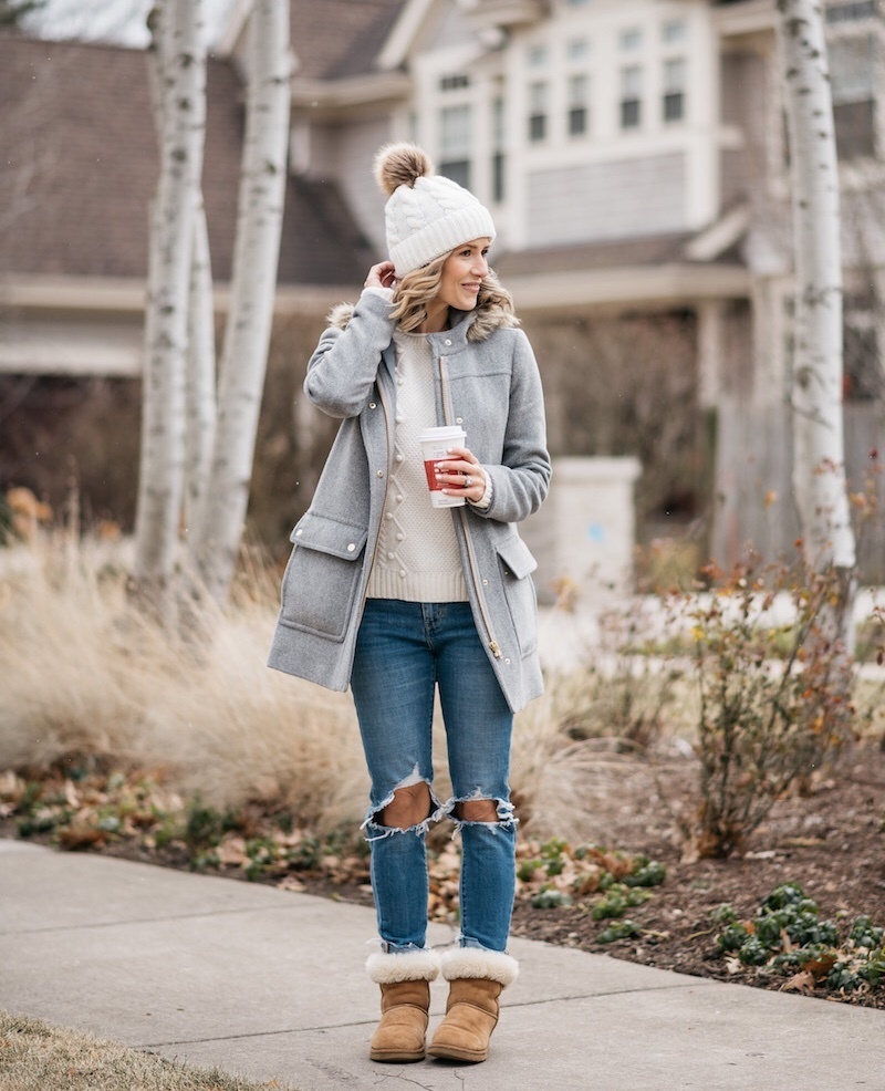 Fashion Look Featuring J.Crew Coats and J.Crew Plus Sweaters by ...