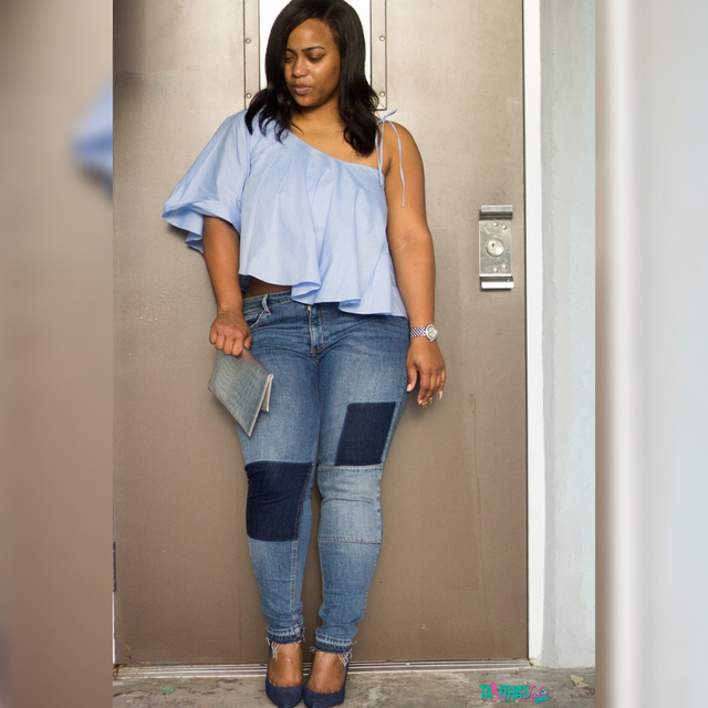The Super Easy Way To Style An Asymmetrical Top