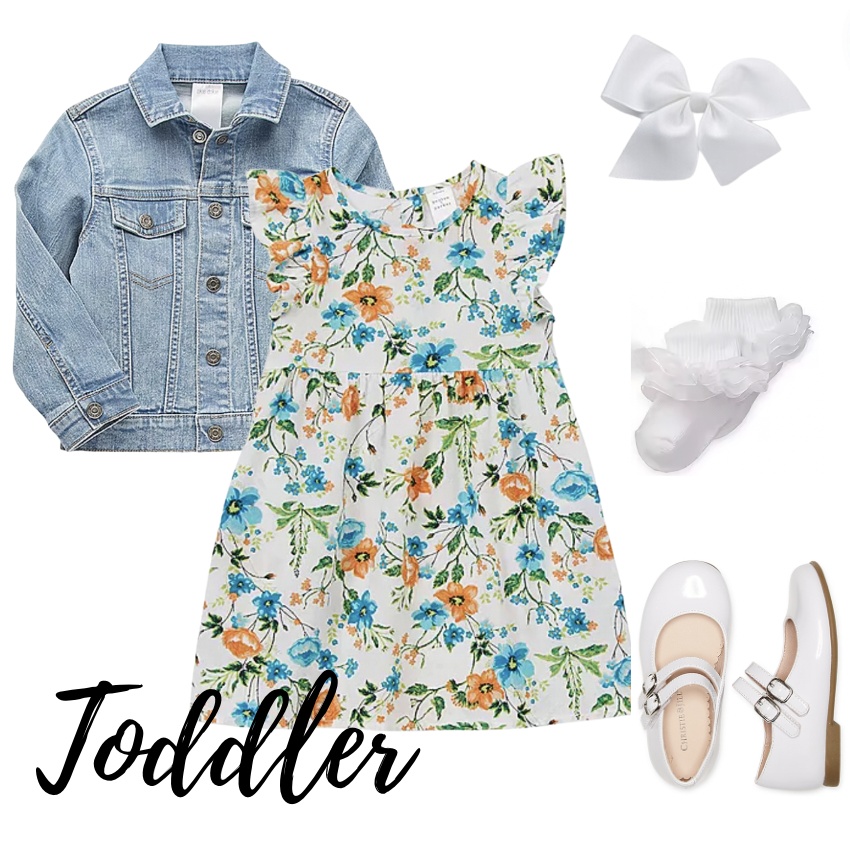 Look by Just Posted featuring Christie & Jill Toddler Girls Lil Dahlia Mary Jane Shoes