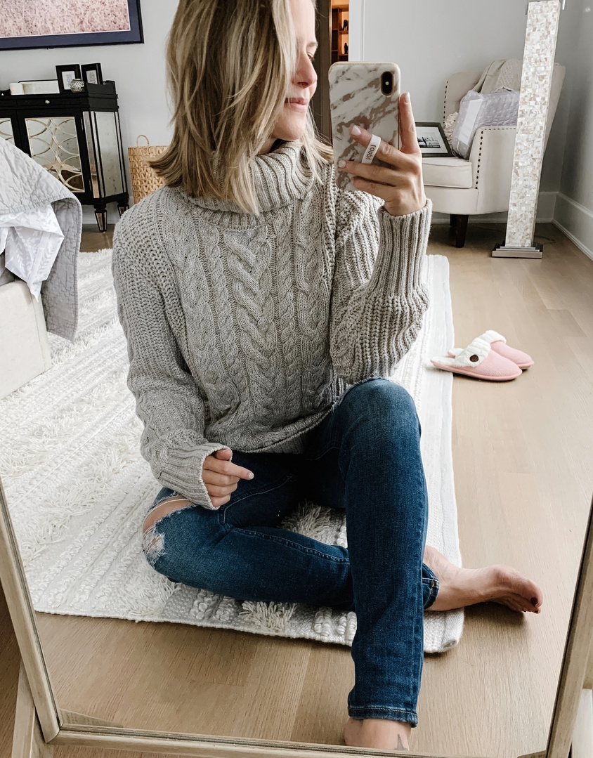 Gap tunic outlet sweater