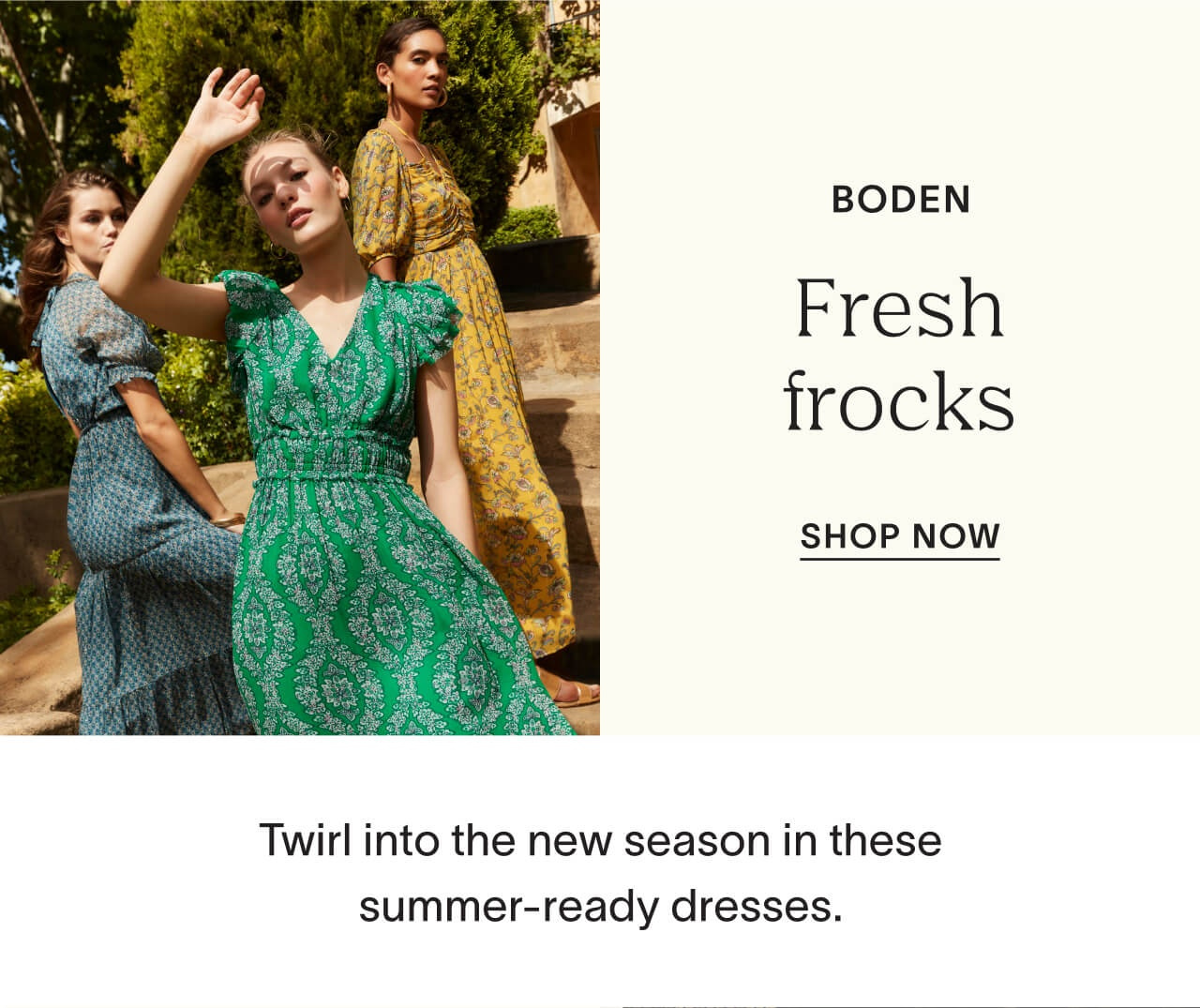 Boden: Fresh Frocks