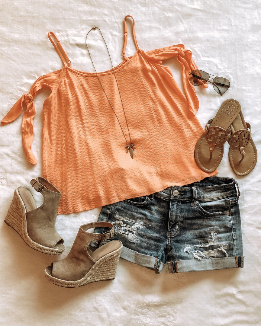 Fashion Look Featuring Bobeau Tops and Cupcakes And Cashmere Tops by