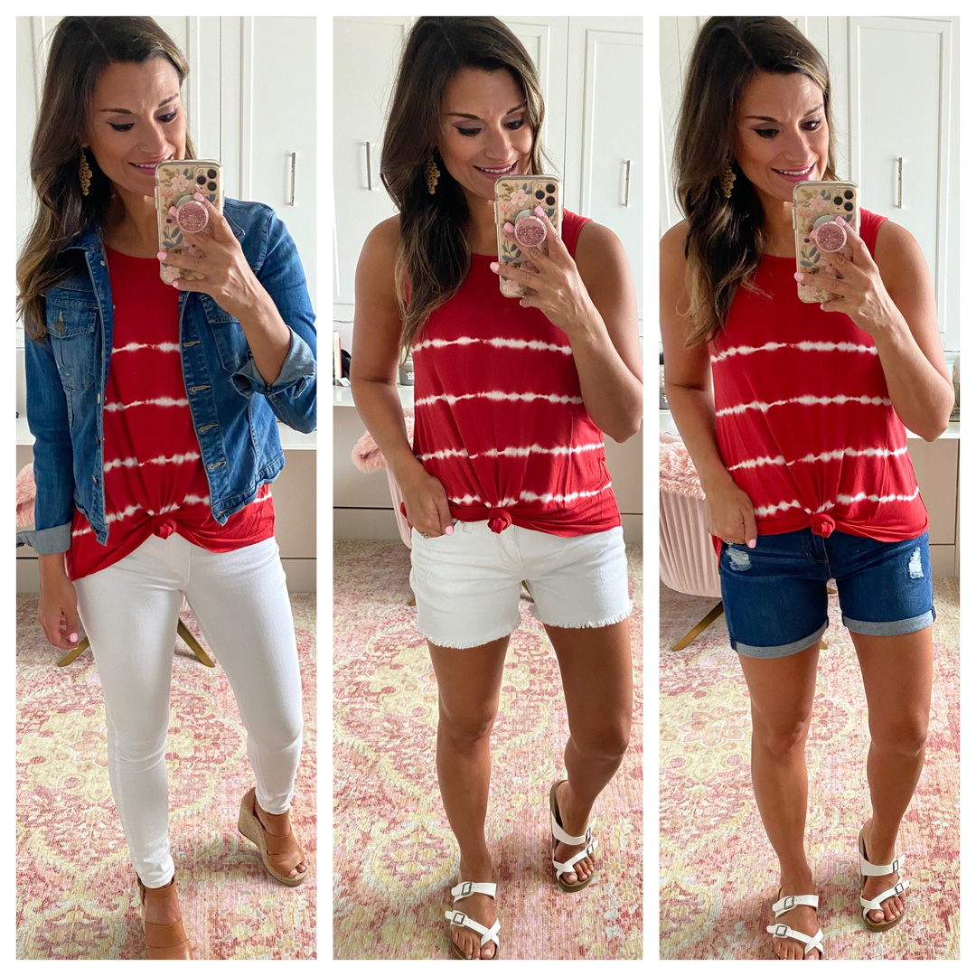 Fashion Look Featuring Old Navy Tops and KUT from the Kloth Casual ...