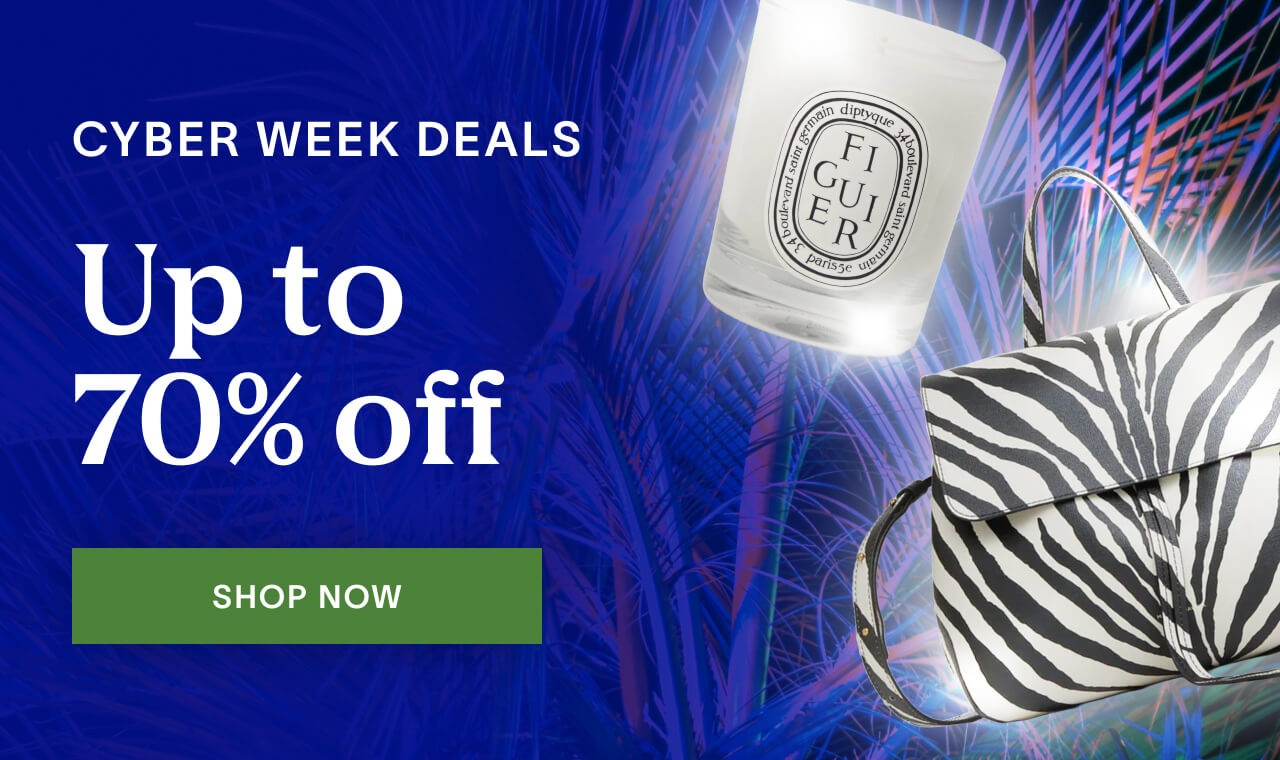 Cyber Week Deals: Up to 70% Off. Shop Now!