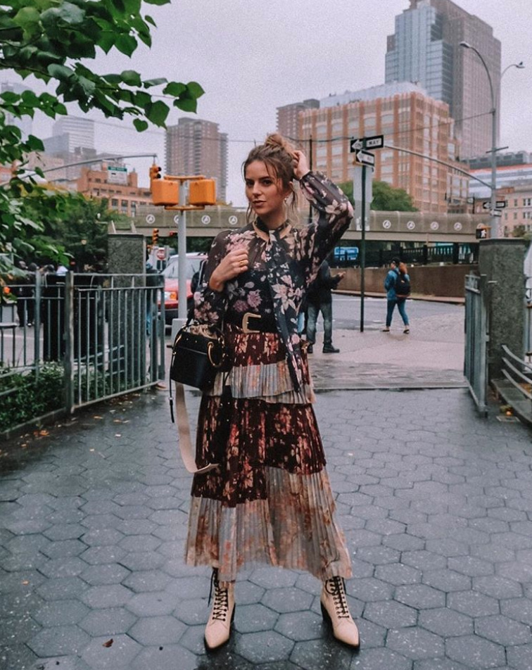 Florals on florals for today’s look at the @zimmermann show 🌸 hair by @jennifer_yepez for @kerastase_official #NYFW. #whatiwore #ootd #travelblog #travelblogger #blogger #pinterest #inspo #fashionblogger #blog #fashionblog #instablog #instafashion #outfitinspo #instastyle #ootdmagazine #igstyle #styleblogger #instagood #personalstyle #wiw #igfashion #hairinspo #ombre #nyc #fashionweek #nyfw