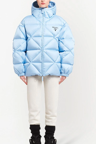 Prada Re-Nylon Gabardine down jacket