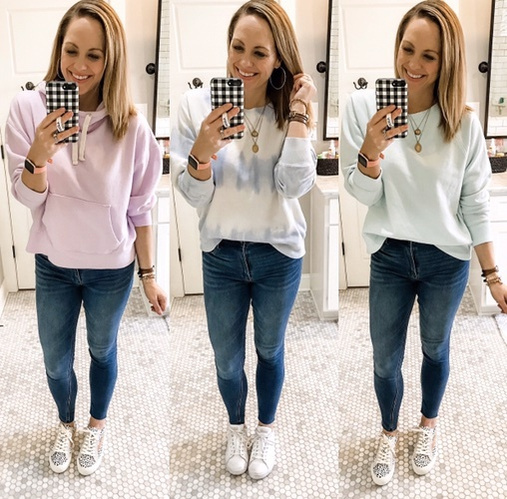 Fashion Look Featuring Gap Sweatshirts & Hoodies and Gap Sweatshirts ...